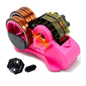 Pink Heat Tape Dispenser Sublimation Multiple Roll Cut 1" 3" Core Heat Transfer